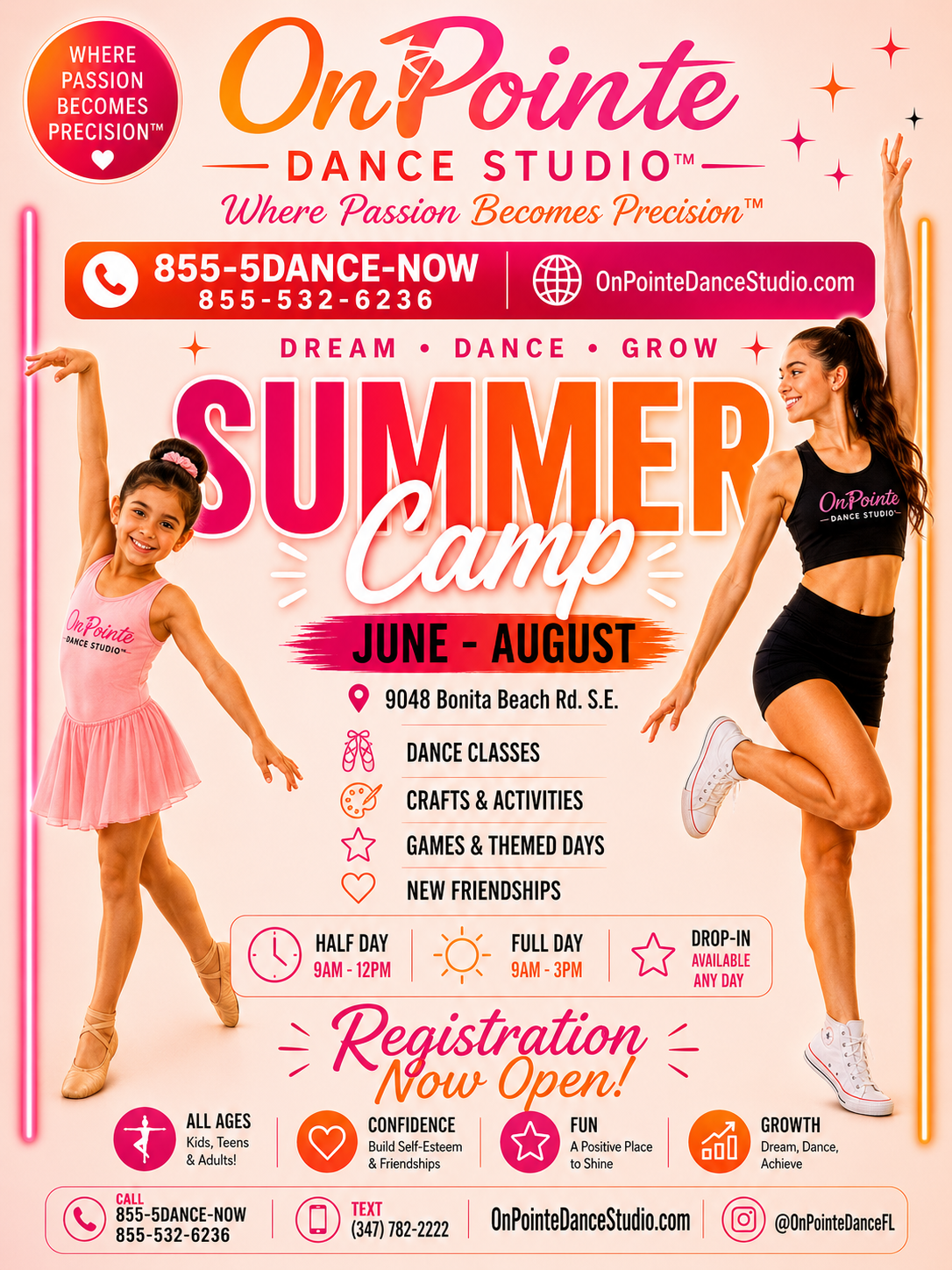 Summer Camp OnPointe Dance Studio Summer Camp