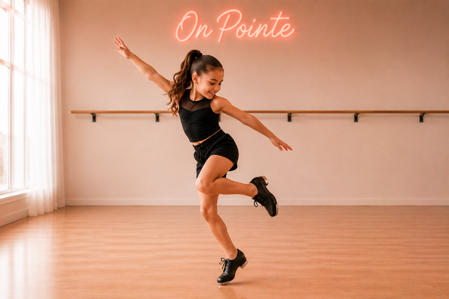 Tap Dancer at OnPointe Dance Studio